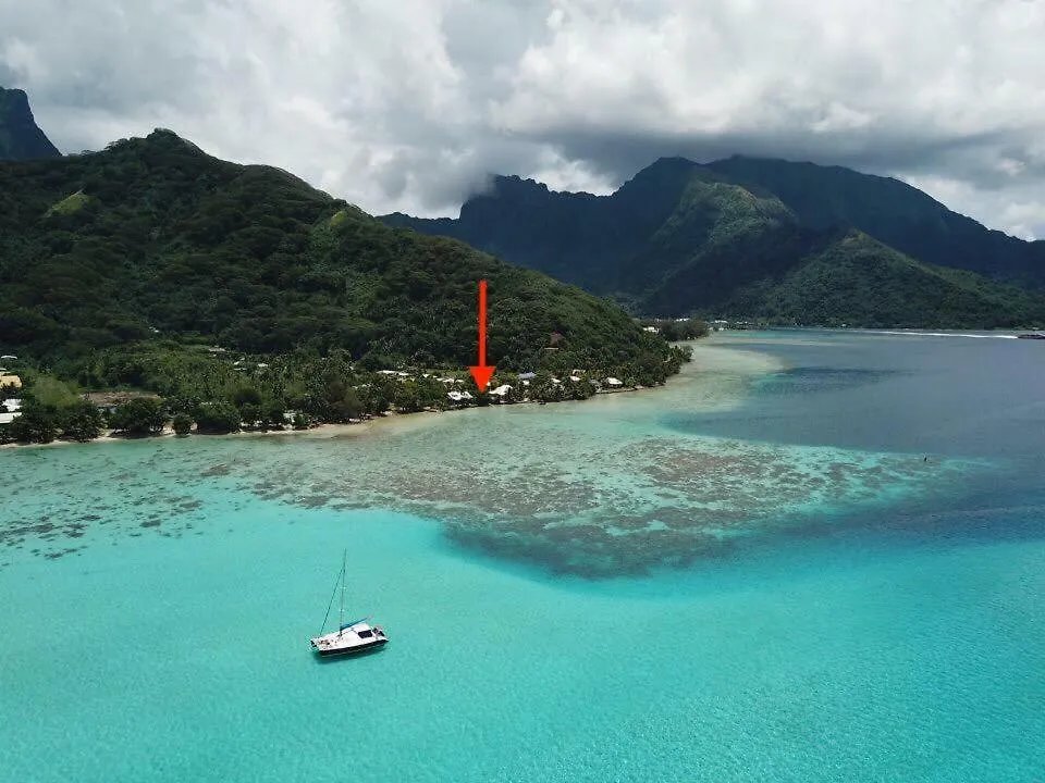 Hébergement de vacances Villa Fare Coconut à Moorea Polynésie française